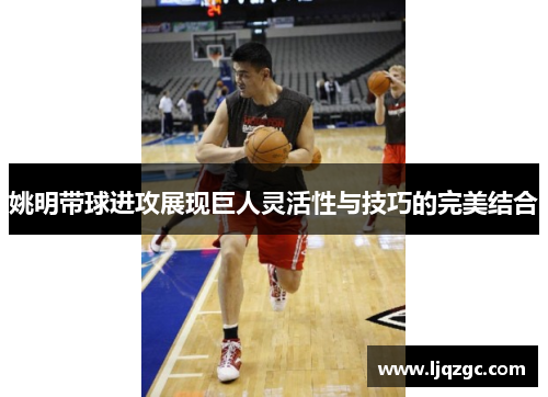 姚明带球进攻展现巨人灵活性与技巧的完美结合